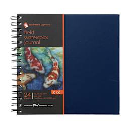 Global Art Field Watercolor Journal, 8 in x 8 in