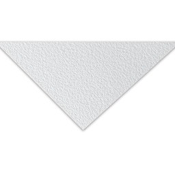 Canson XL Watercolor Pad-Sample of Paper, Corner section of sheet.