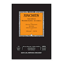 Arches Watercolor Pad - 11.7" x 16.5", 140 lb, Rough, 12 Sheets