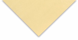 Blick Economy Buff Manila Drawing Paper - Closeup of corner of sheet showing texture and color