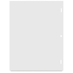 Canson Acme Hole-Punched Paper - Single sheet of 8 1/2" x 11" shown