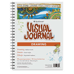 Strathmore Drawing Visual Journal - 12" x 9", 42 Sheets