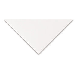 Bright White Sulphite Drawing Paper - Closeup of corner of sheet showing color and texture