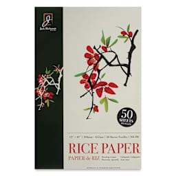 Richeson Rice Paper Pad, front cover