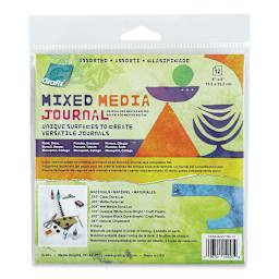 Grafix Mixed Media Journal Kit - 6" x 6" (front of package)