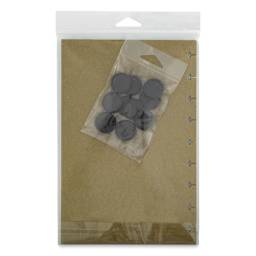 Grafix Mixed Media Journal Kit - 9" x 6" (back of package with contents)