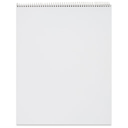 Bienfang Wirebound Drawing Paper Pad - 11" x 14", 30 Sheets, open