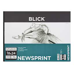 Blick Studio Newsprint Pad - 18" x 24", 100 Sheets