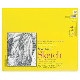 Strathmore 300 Series Gluebound Sketch Pad - 14" x 17", 50 lb, 100 Sheets