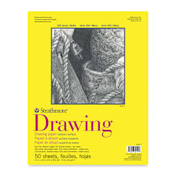 Strathmore 300 Series Drawing Pad - 11" x 14", Glue Bound, front cover