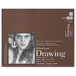 Strathmore 400 Series Drawing Paper Pad - 14" x 17", 24 Sheets