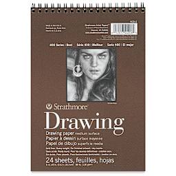 Strathmore 400 Series Drawing Paper Pad - 6" x 8", 24 Sheets