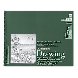Strathmore 400 Series Recycled Drawing Pad - 17" x 14", Front Cover