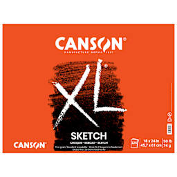 Canson XL Sketch Pad, 18" x 24", 125 Sheets
