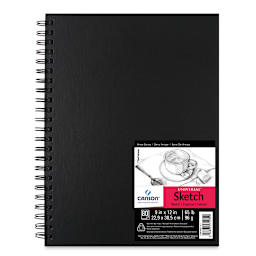 Canson Universal Hardcover Sketchbook - 9" x 12", front cover