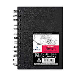 Canson Universal Hardcover Sketchbook - 5" x 7", front cover