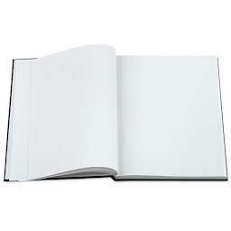 Canson Universal Hardbound Sketchbook - 8-1/2" x 11", open