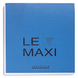 Sennelier Le Maxi Block Sketch Pad - 10" x 10", 250 Sheets