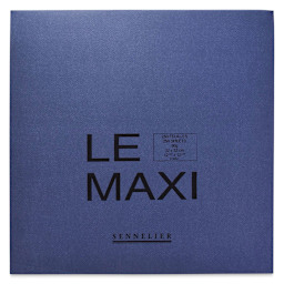 Sennelier Le Maxi Block Sketch Pad - 12 1/2" x 12 1/2", 250 Sheets