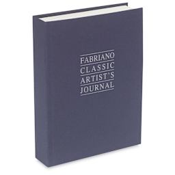 Fabriano Classic Artist's Journal - 8-1/2" x 6-1/2", Blue Cover, Cream/White Sheets