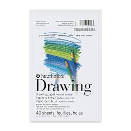 Strathmore 200 Series Drawing Paper Pad - 5-1/2" x 8-1/2", 40 Sheets