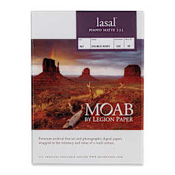 Legion Moab Lasal Photo Paper - Matte, 5" x 7", Pkg of 50