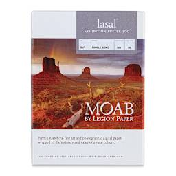 Legion Moab Lasal Photo Paper - 5" x 7", Lustre, Pkg of 50 sheets