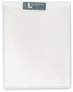 Legion Rising Barrier Paper - Top view of single Sheet with Label