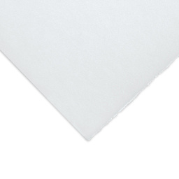 Arnhem 1618 Printmaking Paper by Speedball - Closeup of White Sheet to show color and texture