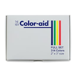 Color-aid Papers - Packet of 314 Assorted Colors, 2" x 3". Front of packet.