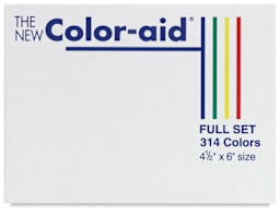 Color-aid Papers - Packet of 314 Assorted Colors, 2" x 3". Front of packet.