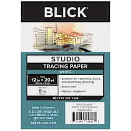 Blick Studio Tracing Paper Roll - 12" x 20 yds, White, label