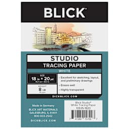 Blick Studio Tracing Paper Roll - 18" x 20 yds, White, label