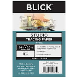 Blick Studio Tracing Paper Roll - 24" x 20 yds, White, label