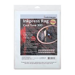 Inkpress Rag Digital Paper - Cool Tone, 300 gsm, 8-1/2" x 11", 25 Sheets