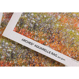 Canson Infinity Arches Aquarelle Rag Inkjet Paper (Close-up of sample print)