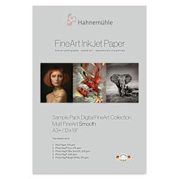 Hahnemühle Matte FineArt Smooth Injket Paper Sample Pack - 13" x 19", Pkg of 10