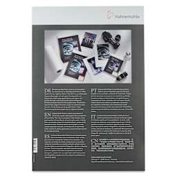 Hahnemühle Inkjet Photo Paper Sample Pack - 13" x 19", Pkg of 14, back of packaging