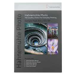 Hahnemühle Inkjet Photo Paper Sample Pack - 13" x 19", Pkg of 14, front of packaging