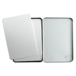 Hahnemühle Photo Rag Metallic Inkjet Photo Cards - 4" x 6", Pkg of 30 (Tin open)