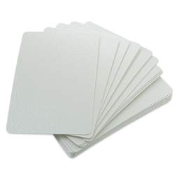 Hahnemühle Photo Rag Metallic Inkjet Photo Cards - 4" x 6", Pkg of 30 (Blank cards fanned out)