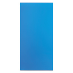 Evergreen Transparent Colored Polystyrene Sheets - Blue, 6" x 12", 0.010" Thick, Pkg of 2