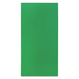 Evergreen Transparent Colored Polystyrene Sheets - Green, 6" x 12", 0.010" Thick, Pkg of 2