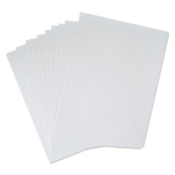 Pacific Arc Gridded Drafting Vellum Pack - 8 x 8 Grid, 8-1/2" x 11". Pkg of 100