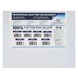 Pacific Arc Gridded Drafting Vellum Pack - 8 x 8 Grid, 8-1/2" x 11". Pkg of 100, packaging