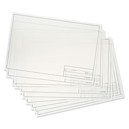 Pacific Arc Drafting Vellum Title Block - White, 11" x 17", 10 Sheets, out of packaging