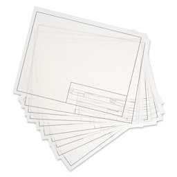 Pacific Arc Drafting Vellum Title Block - White, 8-1/2" x 11", 10 Sheets