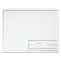 Pacific Arc Drafting Vellum Title Block - White, 8-1/2" x 11", 10 Sheets, front