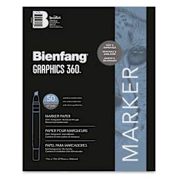 Bienfang Graphics 360 Marker Paper - 11" x 14", 50 Sheets, front cover