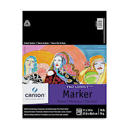 Canson Pro-Layout Marker Paper - 11" x 14", 50 Sheets